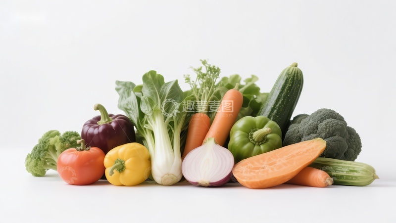 高清大图下载【趣麦麦图】新鲜蔬菜集合展示