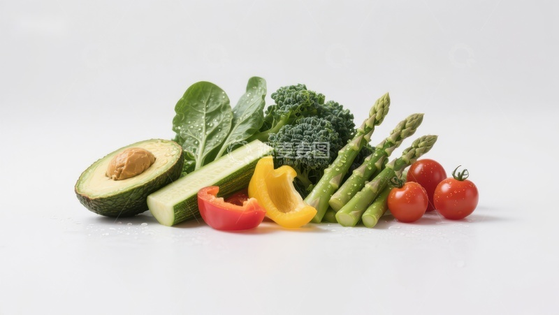 高清大图下载【趣麦麦图】新鲜蔬菜与水果组合