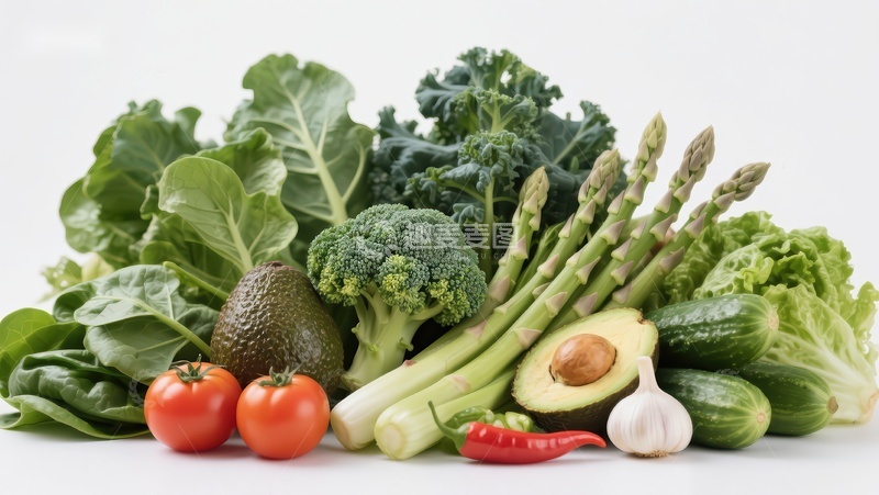 高清大图下载【趣麦麦图】新鲜蔬菜组合展示