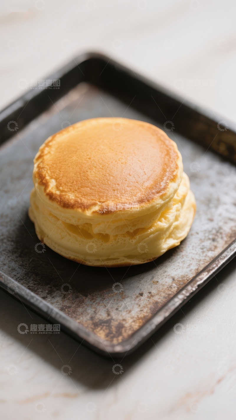 高清大图下载【趣麦麦图】日式舒芙蕾蛋糕