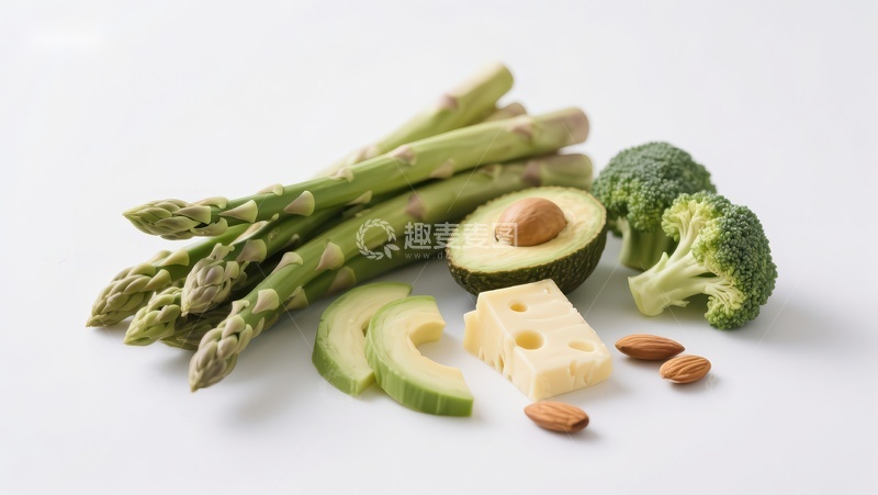 高清大图下载【趣麦麦图】新鲜蔬菜与奶酪坚果组合