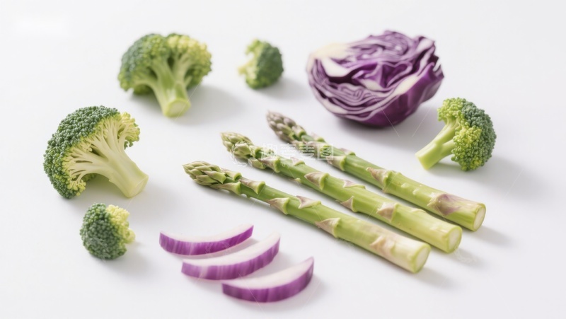 高清大图下载【趣麦麦图】新鲜蔬菜组合展示