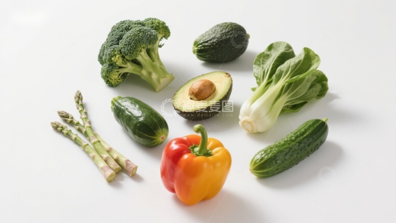高清大图下载【趣麦麦图】新鲜蔬菜静物展示