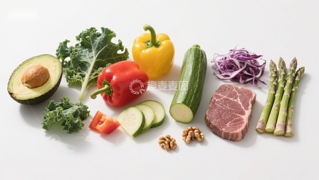 新鲜食材摆拍展示