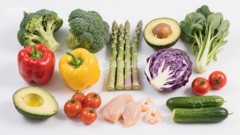 高清大图下载【趣麦麦图】新鲜蔬菜与食材摆拍