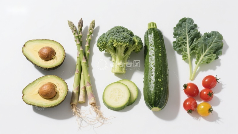 高清大图下载【趣麦麦图】新鲜蔬菜与水果摆拍