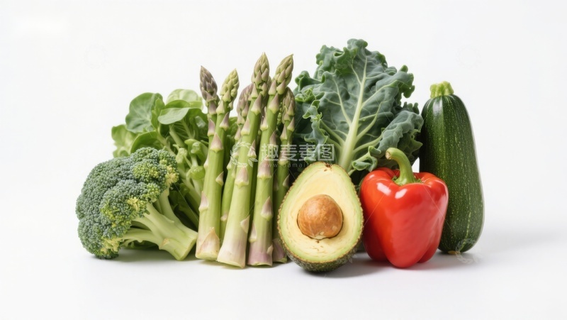 高清大图下载【趣麦麦图】新鲜蔬菜与水果组合