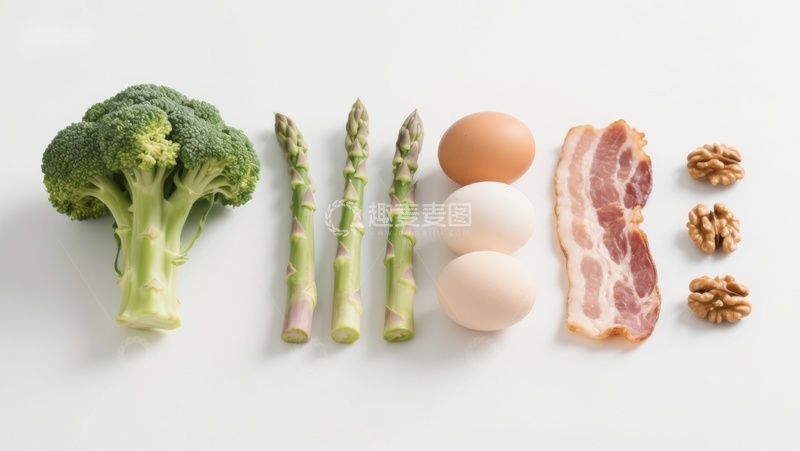 高清大图下载【趣麦麦图】新鲜食材排列展示