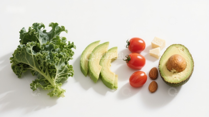 高清大图下载【趣麦麦图】新鲜蔬菜与水果组合