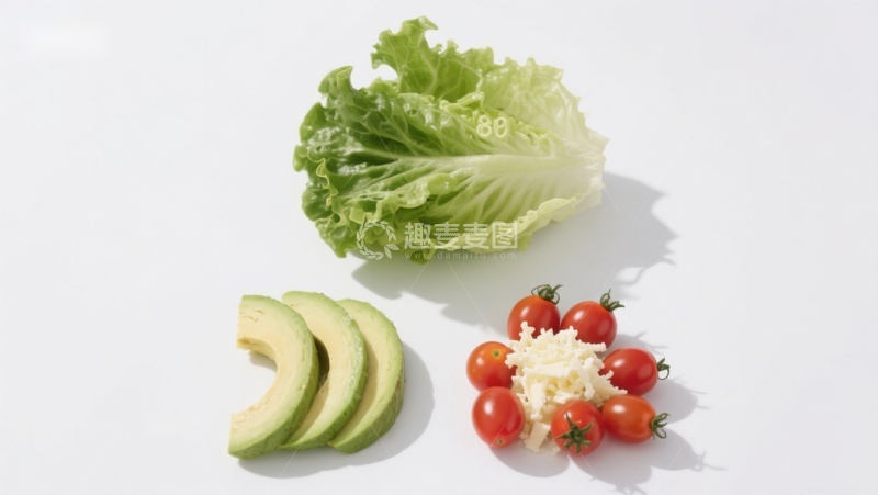 高清大图下载【趣麦麦图】新鲜蔬菜食材组合