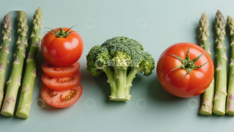 高清大图下载【趣麦麦图】新鲜蔬菜静物摆拍