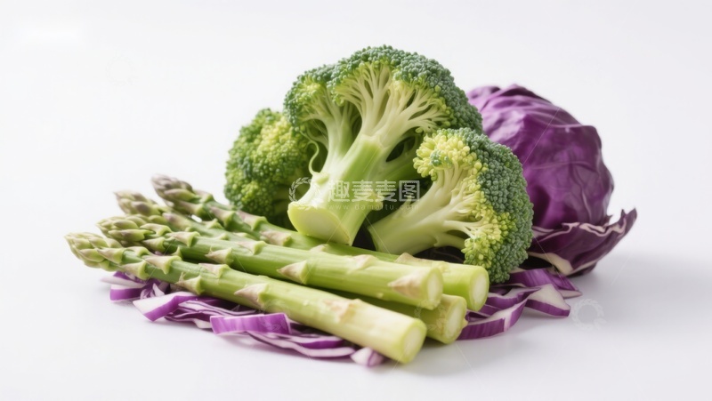 高清大图下载【趣麦麦图】新鲜蔬菜组合特写