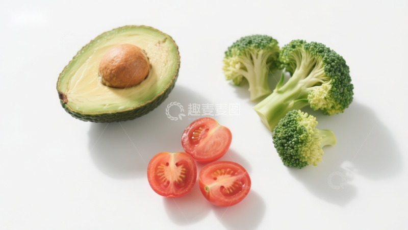 高清大图下载【趣麦麦图】新鲜蔬果静物展示