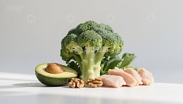 健康食材组合展示