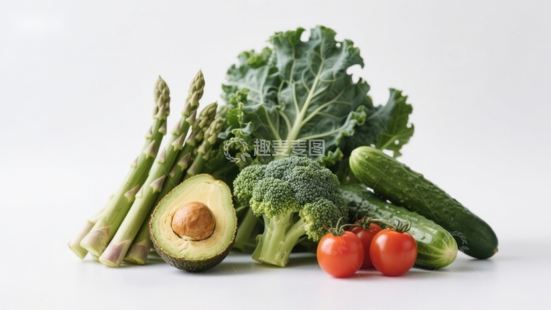 高清大图下载【趣麦麦图】新鲜蔬菜与水果组合