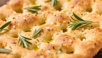 香草橄榄油烤面包