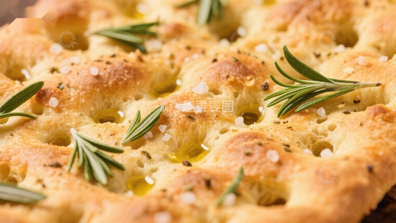 高清大图下载【趣麦麦图】香草橄榄油烤面包