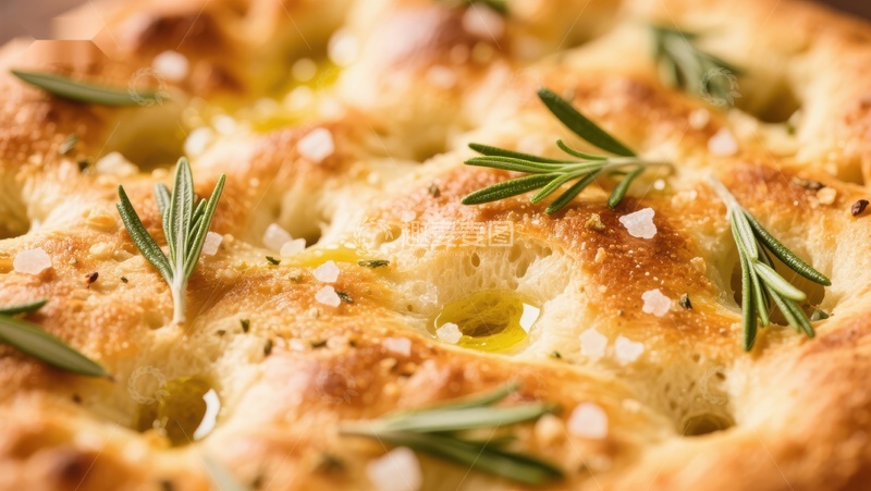 高清大图下载【趣麦麦图】香草橄榄油烤面包