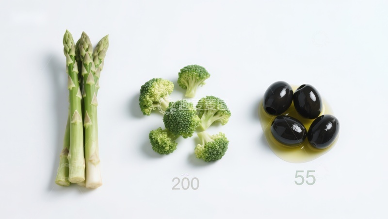 高清大图下载【趣麦麦图】蔬菜与橄榄的静物组合