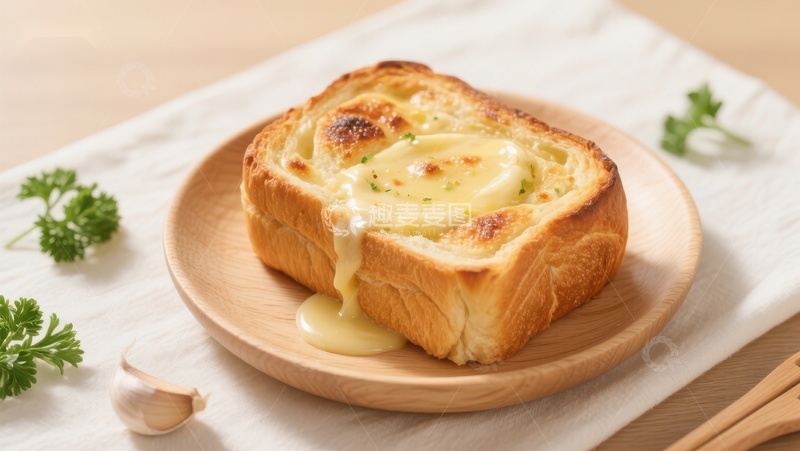 高清大图下载【趣麦麦图】芝士吐司面包，美味早餐