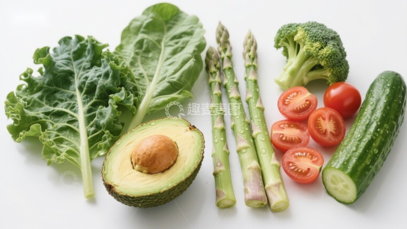 高清大图下载【趣麦麦图】新鲜蔬菜与水果组合