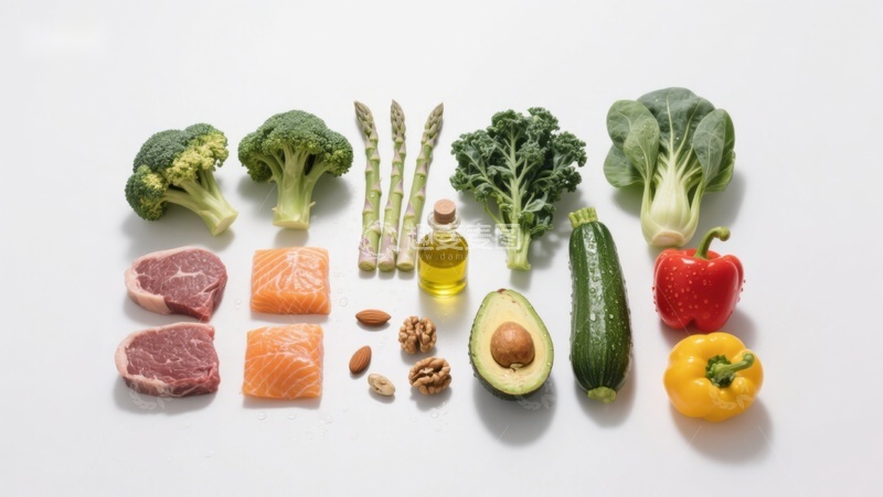 高清大图下载【趣麦麦图】新鲜食材平铺展示