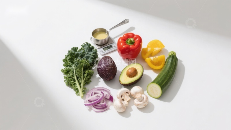 高清大图下载【趣麦麦图】-新鲜蔬菜与食材摆拍