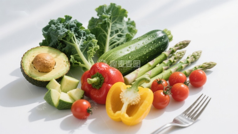 高清大图下载【趣麦麦图】新鲜蔬菜水果静物摆拍