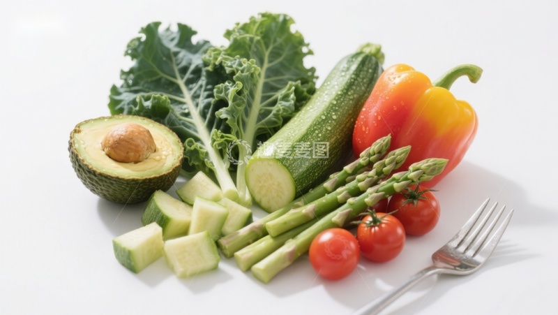 高清大图下载【趣麦麦图】新鲜蔬菜与水果组合