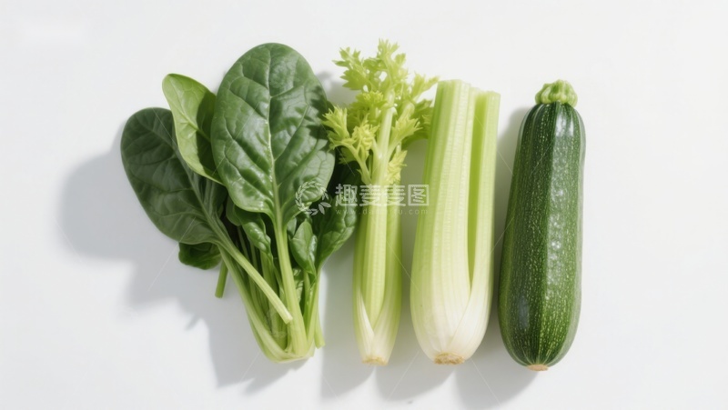 高清大图下载【趣麦麦图】新鲜蔬菜组合展示