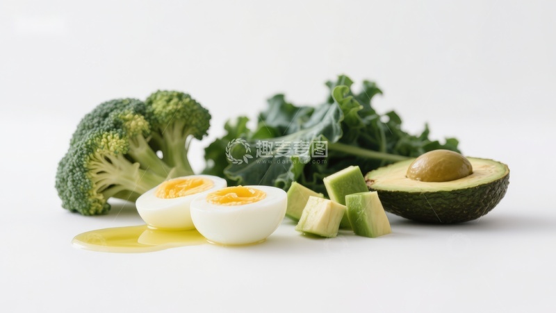 高清大图下载【趣麦麦图】健康食材组合展示