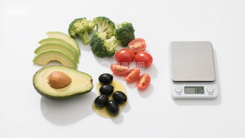 高清大图下载【趣麦麦图】新鲜蔬果与电子秤