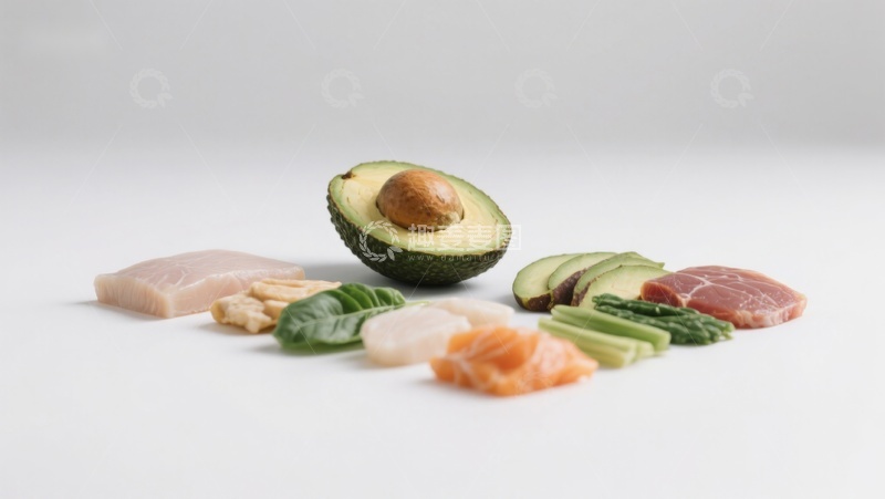 高清大图下载【趣麦麦图】新鲜食材组合展示