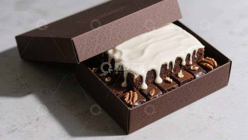 高清大图下载【趣麦麦图】巧克力糕点礼盒