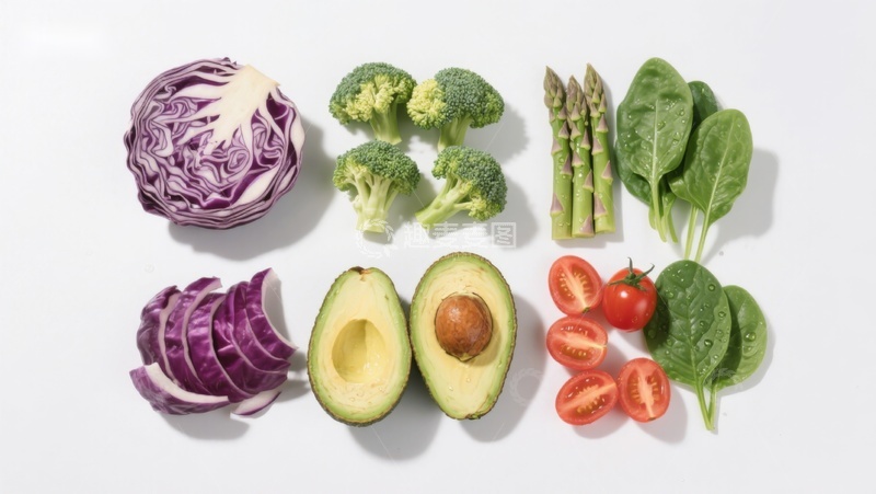 高清大图下载【趣麦麦图】新鲜蔬菜与水果摆拍