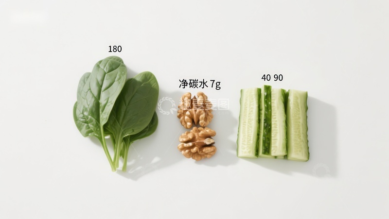 高清大图下载【趣麦麦图】蔬菜坚果搭配展示