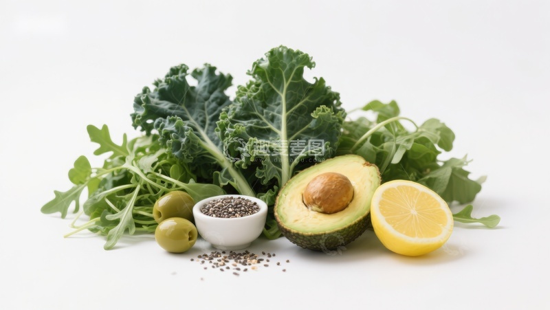 高清大图下载【趣麦麦图】新鲜蔬菜与水果组合