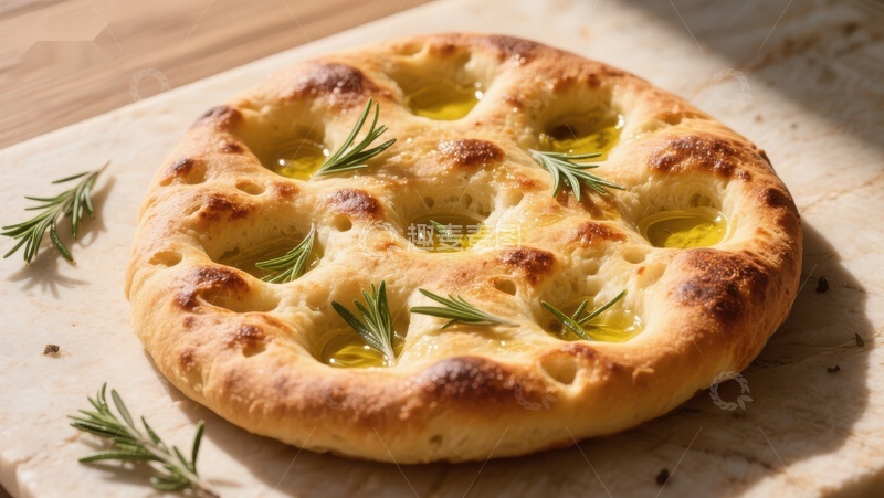 高清大图下载【趣麦麦图】香草橄榄油面包