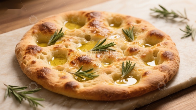 高清大图下载【趣麦麦图】香草橄榄油面包