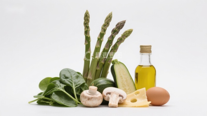 高清大图下载【趣麦麦图】新鲜蔬菜与食材组合