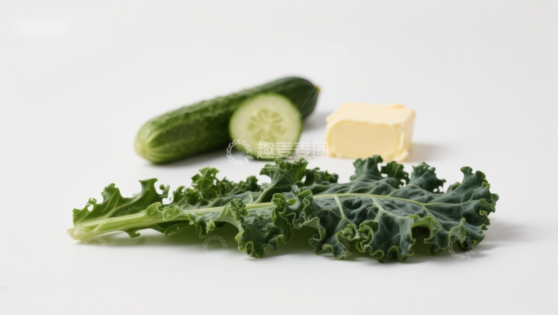 高清大图下载【趣麦麦图】新鲜蔬菜与黄油静物