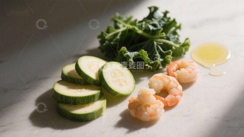 高清大图下载【趣麦麦图】新鲜食材摆盘