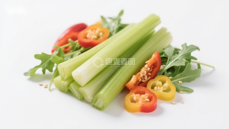 高清大图下载【趣麦麦图】新鲜蔬菜组合特写