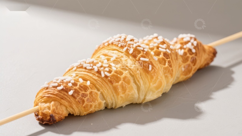 高清大图下载【趣麦麦图】串烧酥皮点心特写