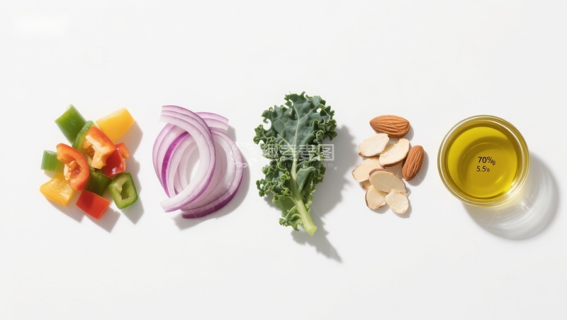 高清大图下载【趣麦麦图】新鲜食材排列展示