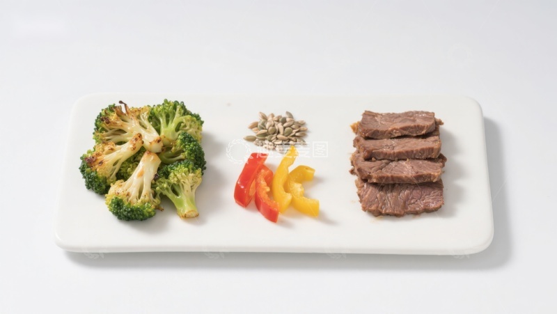 高清大图下载【趣麦麦图】盘中西式餐食搭配