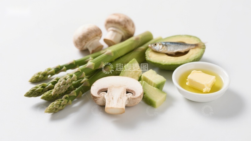 高清大图下载【趣麦麦图】新鲜食材组合展示