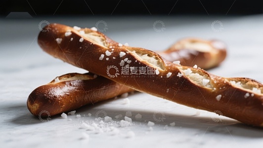 酥脆椒盐面包棒特写