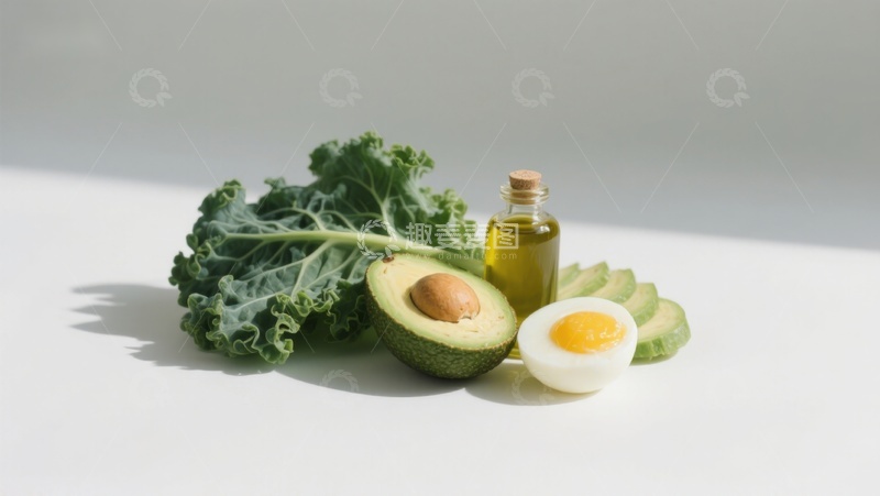 高清大图下载【趣麦麦图】健康食材静物组合
