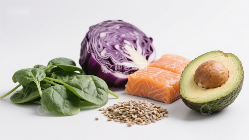 高清大图下载【趣麦麦图】新鲜食材组合展示